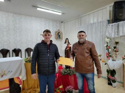 Bairro Palmeiras realiza entrega de prÃªmios da ContribuiÃ§Ã£o Premiada e projeta construÃ§Ã£o de nova Igreja
